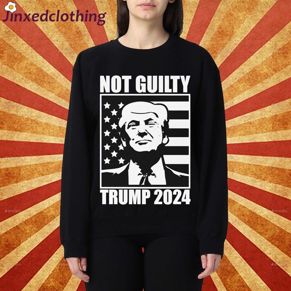 Donald Trump Mugshot Not Guilty Trump T-shirt 